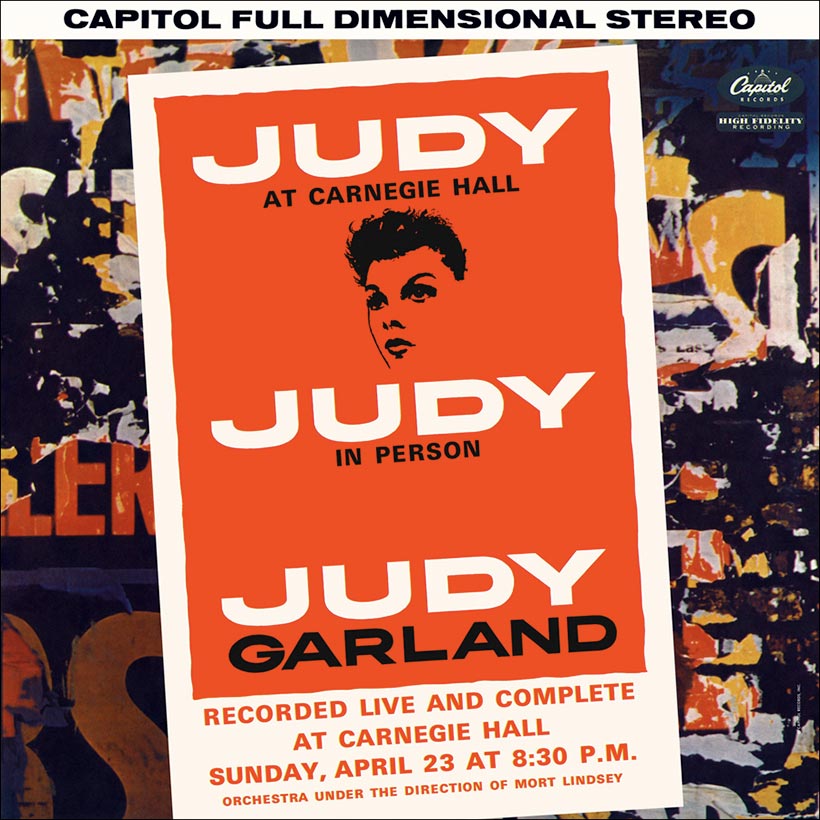 エンターテイメントの歴史で最も素晴らしい夜 ジュディ ガーランド Judy At Carnegie Hall