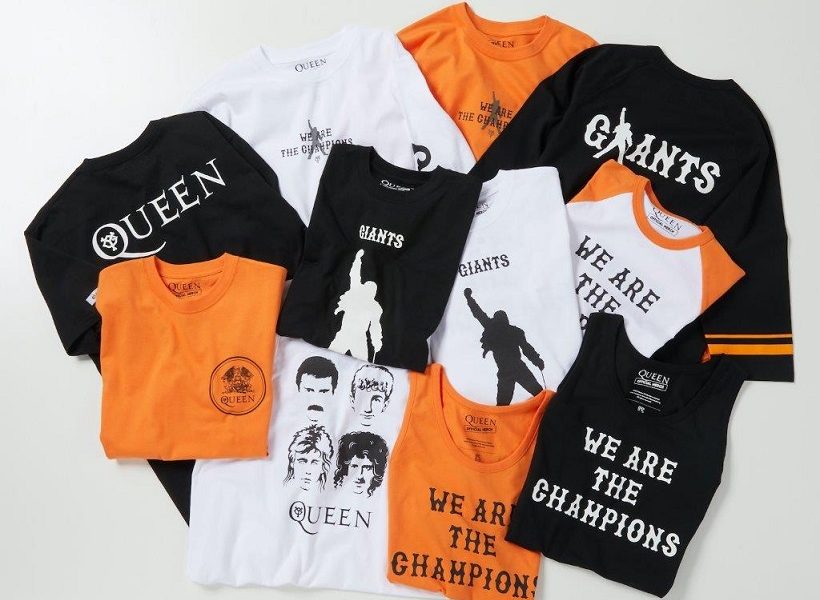 Giants X Queen We Are The Champions グッズを発売