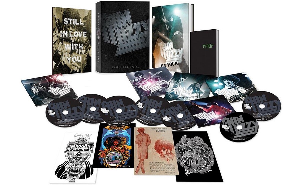 シン・リジィ、6CD＋DVDのボックスセット『Rock Legends』発売決定