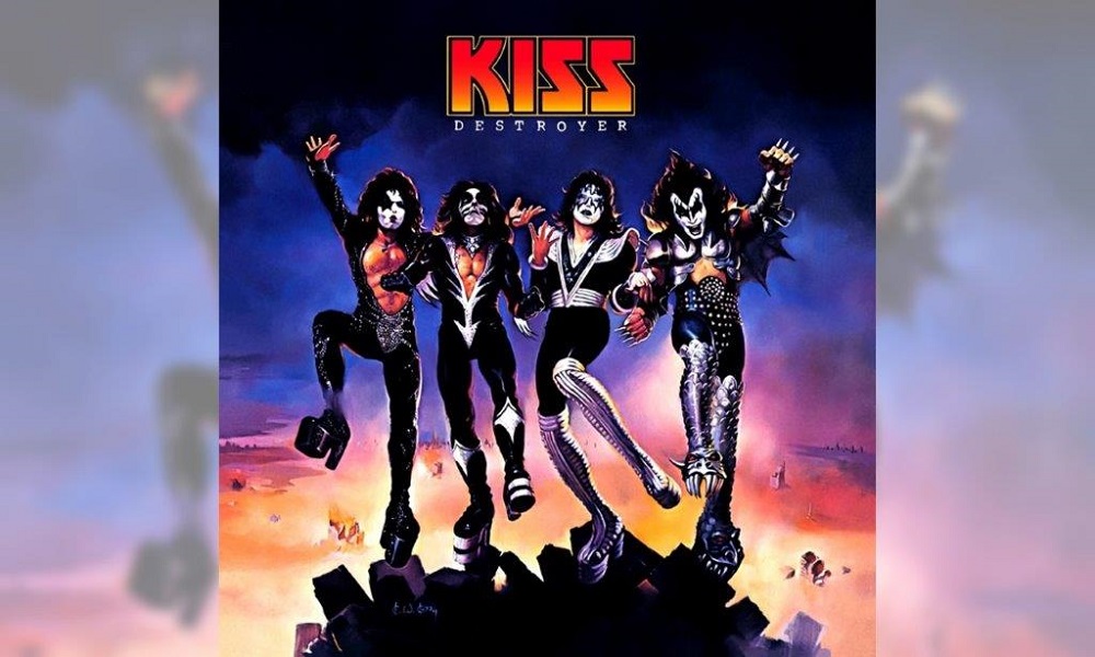 キッス KISS / 地獄の軍団 DESTROYER / 来日記念盤 2種 帯付 国内盤 LP 