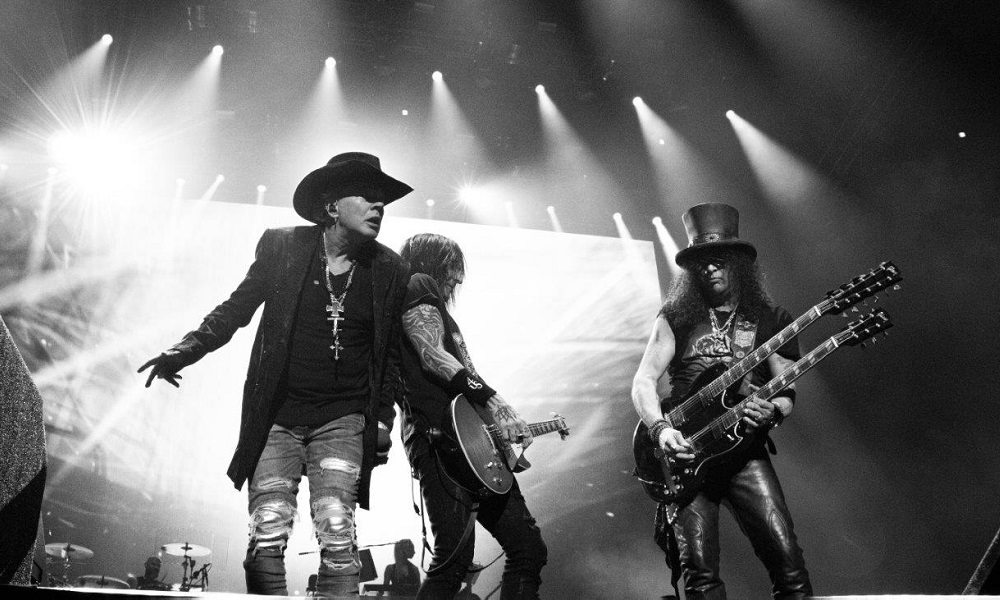 販売証明書付き Guns N' Roses ツアーTシャツ 2017 ロンドン公演
